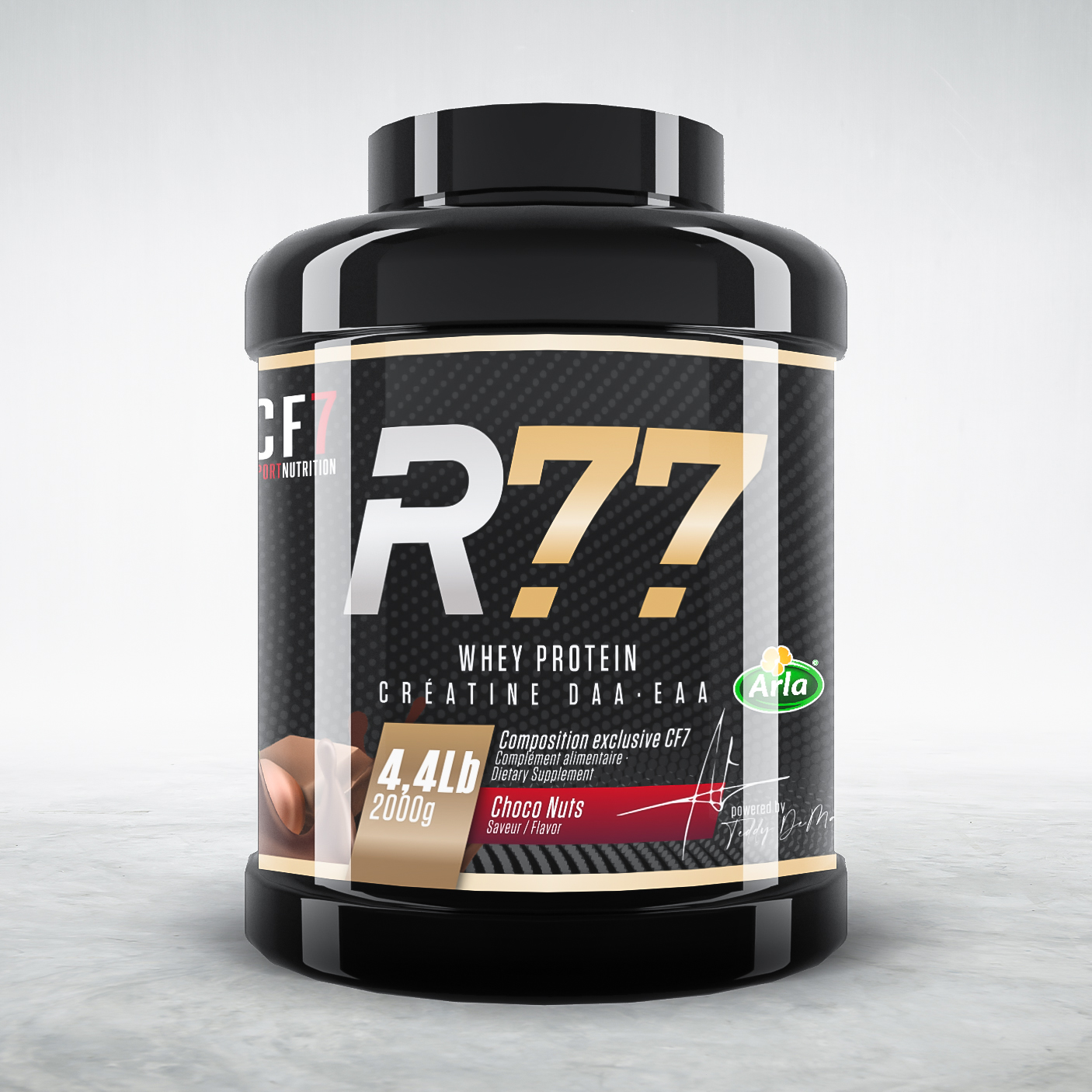 Protéine 2 Kg Whey R77 Eaa Daa Créatine Cf7 • Cf7 Belfort 9462