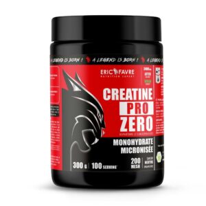 Créatine Pro Zero 300g – Eric Favre