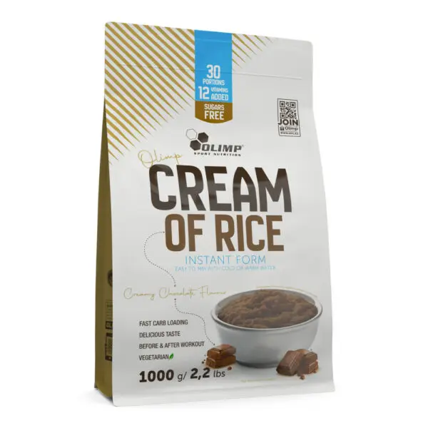 Cream Of Rice (Crème de Riz) – 1000g – Olimp Sport Nutrition