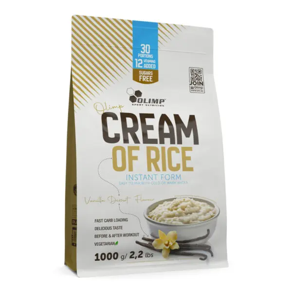 Cream Of Rice (Crème de Riz) – 1000g – Olimp Sport Nutrition