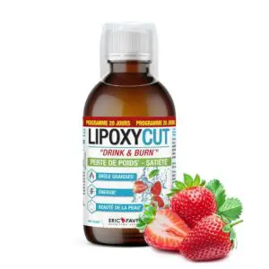 Lipoxycut Vegan Satiété – 500ml – Fraise – Eric Favre