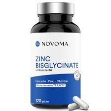 Zinc Bisglycinate – 120 Gélules – Novoma