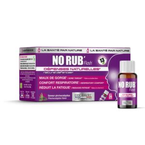 No Rub’ Flash – Défenses naturelles – 12 Monodoses – Eric Favre