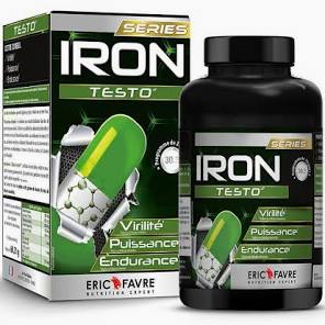 Booster de testosterone Iron Testo – 90 Gélules – Eric Favre