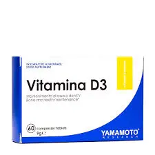 Vitamina D3 – 60 Tablets – Yamamoto