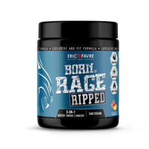 Born of rage Ripped – Preworkout minceur – 250g – Eric Favre